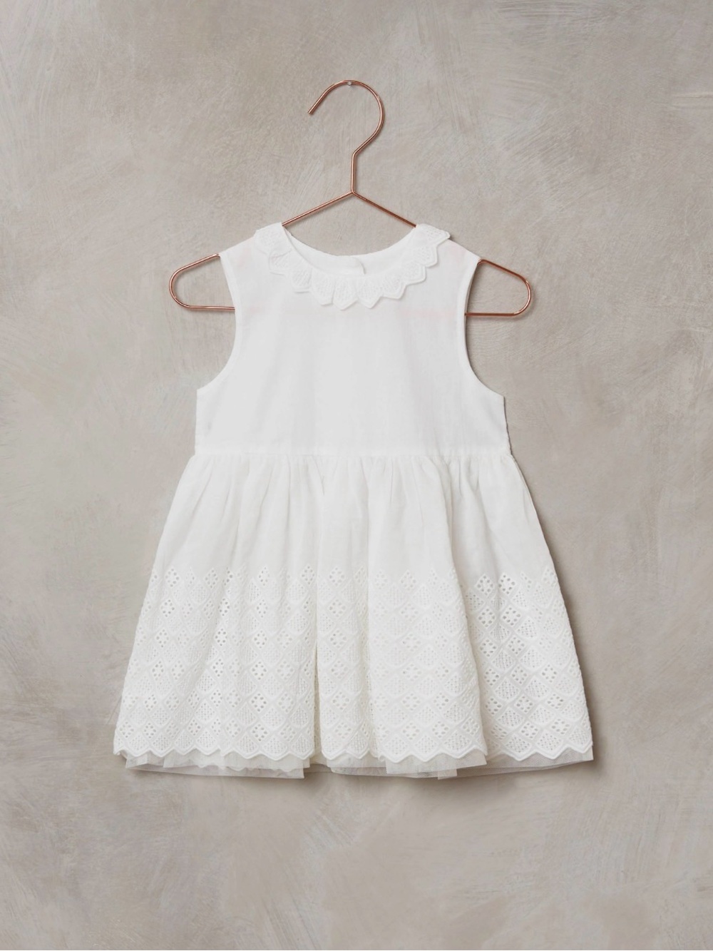 Rylee + Crew / Noralee Flower Girl Dress in White